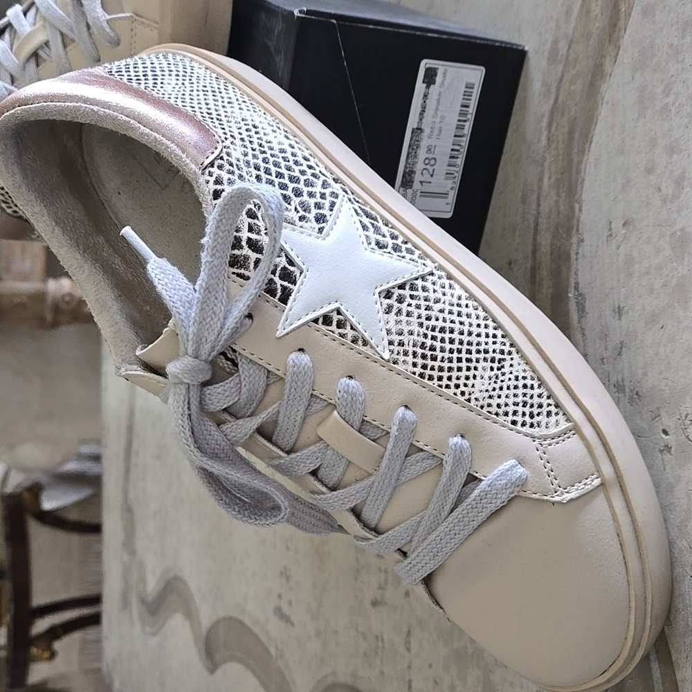 ShuShop Women's Snake Print Sneakers, Size 10 - Picture 7 of 11